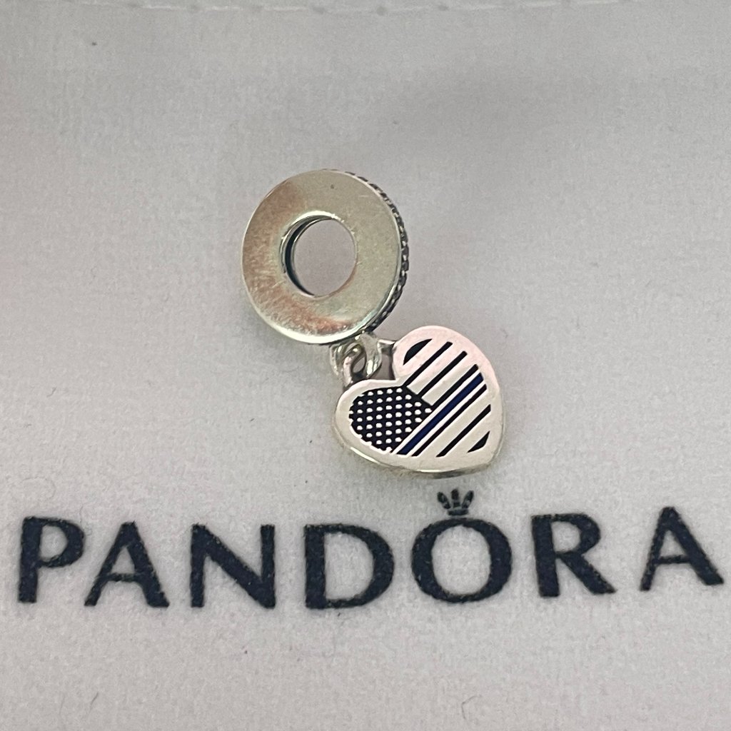 Pandora Usa Flag 756 Exclusive Charm